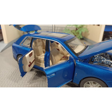 Модель автомобиля Rolls-Royce Cullinan синий (1/26)