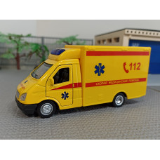 Модель автомобиля Газель реанимация (1/44-1/45)