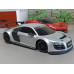 Машинка Audi R8 серая (1/24)