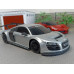 Машинка Audi R8 серая (1/24)