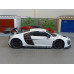 Машинка Audi R8 белая (1/24)