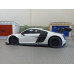 Машинка Audi R8 белая (1/24)