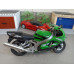 Модель мотоцикла Kawasaki зел. (1/12)