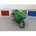 Модель мотоцикла Kawasaki зел. (1/12)
