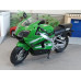 Модель мотоцикла Kawasaki зел. (1/12)