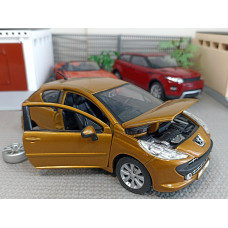 Модель автомобиля Peugeot 207 (1/24)