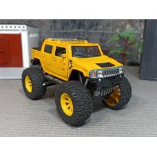 Модель автомобиля Hummer жёлтый (1/40)