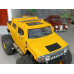 Модель автомобиля Hummer жёлтый (1/40)