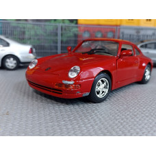 Модель автомобиля Porsche 911 красный(1/24)