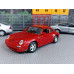 Модель автомобиля Porsche 911 красный(1/24)