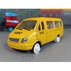 Модель автомобиля Газель такси №2 (1/43)