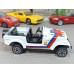Модель автомобиля Jeep CJ7 белый (1/43)