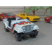 Модель автомобиля Jeep CJ7 белый (1/43)