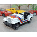 Модель автомобиля Jeep CJ7 белый (1/43)