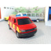 Модель автомобиля Volkswagen Transporter пожарка (1/43)