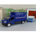 Модель автомобиля Ford Transit почта (1/43)