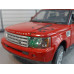 Модель автомобиля Range Rover крас. (1/18)