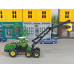 Трактор John Deere с манипулятором (1/87)