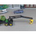 Трактор John Deere с манипулятором (1/87)
