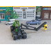 Трактор John Deere с манипулятором (1/87)