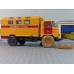 Сборная модель грузовика Кунг-66 / ГАЗ-66 (1/43)