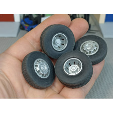 Комплект колес для пикапа 1/24