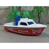 Масштабная модель полицейского катера (1/87)