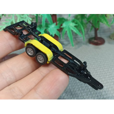 Прицеп платформа для катера (1/87)