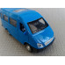 Модель автомобиля Газель синяя (1/45)