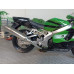 Модель мотоцикла Kawasaki зел. №2 (1/12)