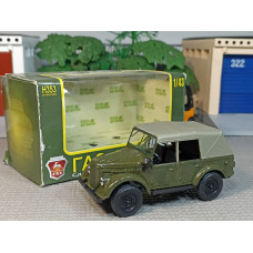 Масштабная модель ГАЗ-69А (1/43)